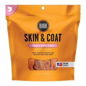 Bixbi Jerky Skin & Coat Salmon Dog Treat