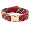The Foggy Dog - Tartan Plaid Flannel Holiday Dog Collar