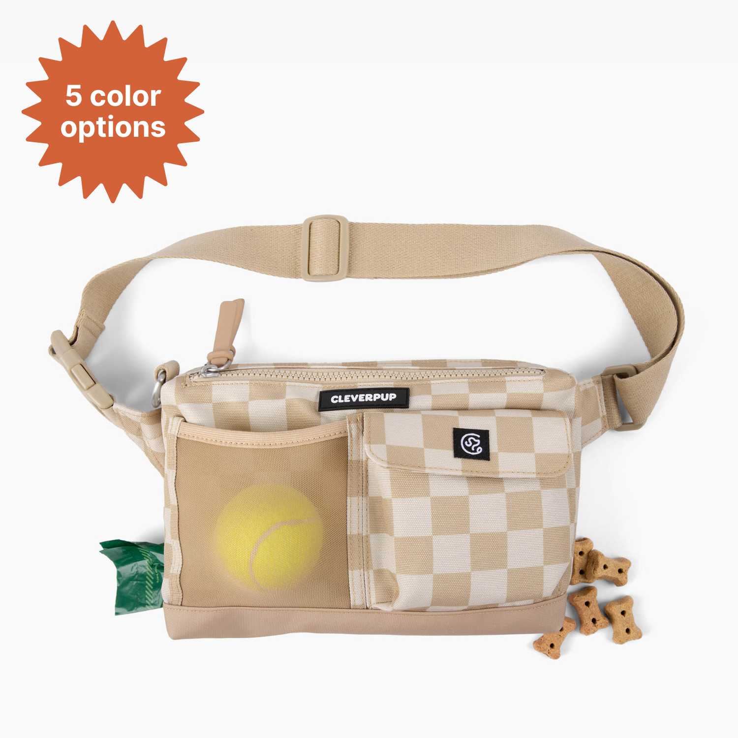 Cleverpup Dog Walk & Train Sling Bag