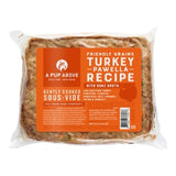 A Pup Above Turkey Pawella Sous-Vide, Gently Cooked Frozen Dog Food