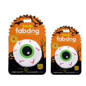 fabdog faball® Halloween Eyeball Plush Dog Toy