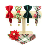 Made By Cleo - "Velvet - Hunter Green" - Bow Tie for Cats + Small Dogs