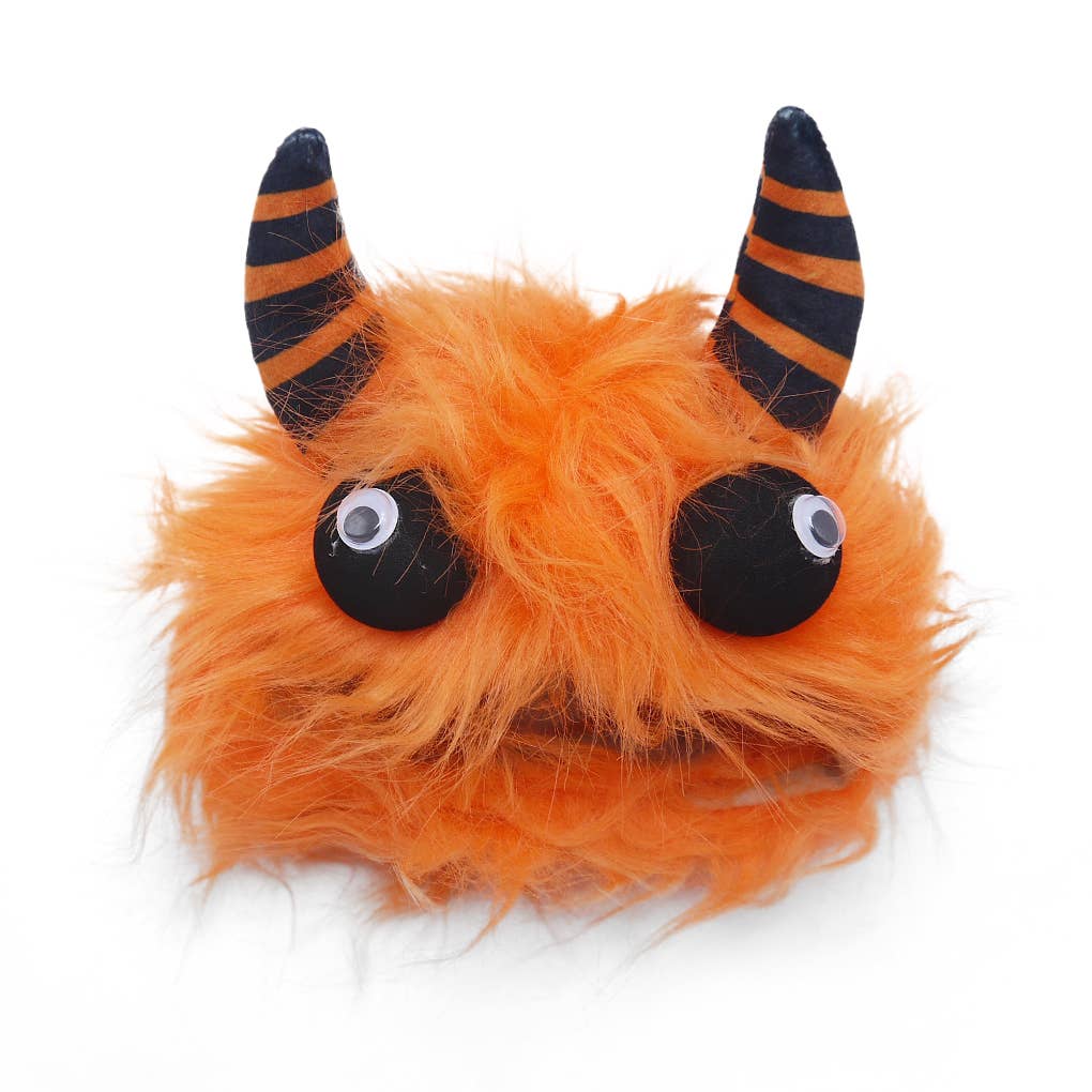 Dogo Pet Hat - Furry Monster Orange