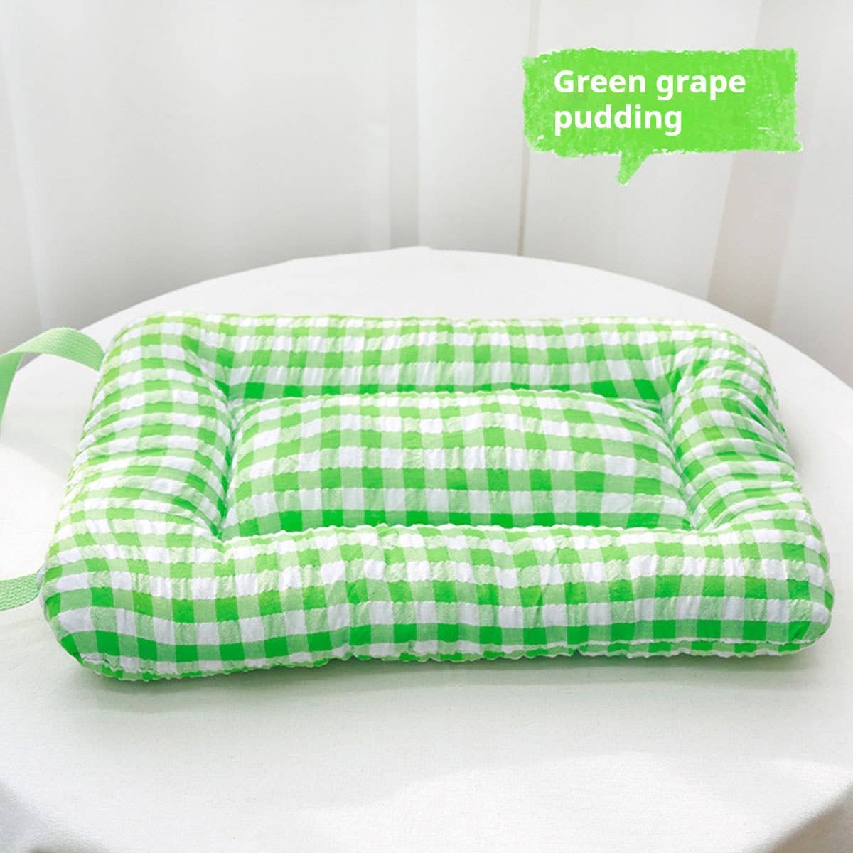 PAWPAW Plaid Pillow Pet Bed Mat