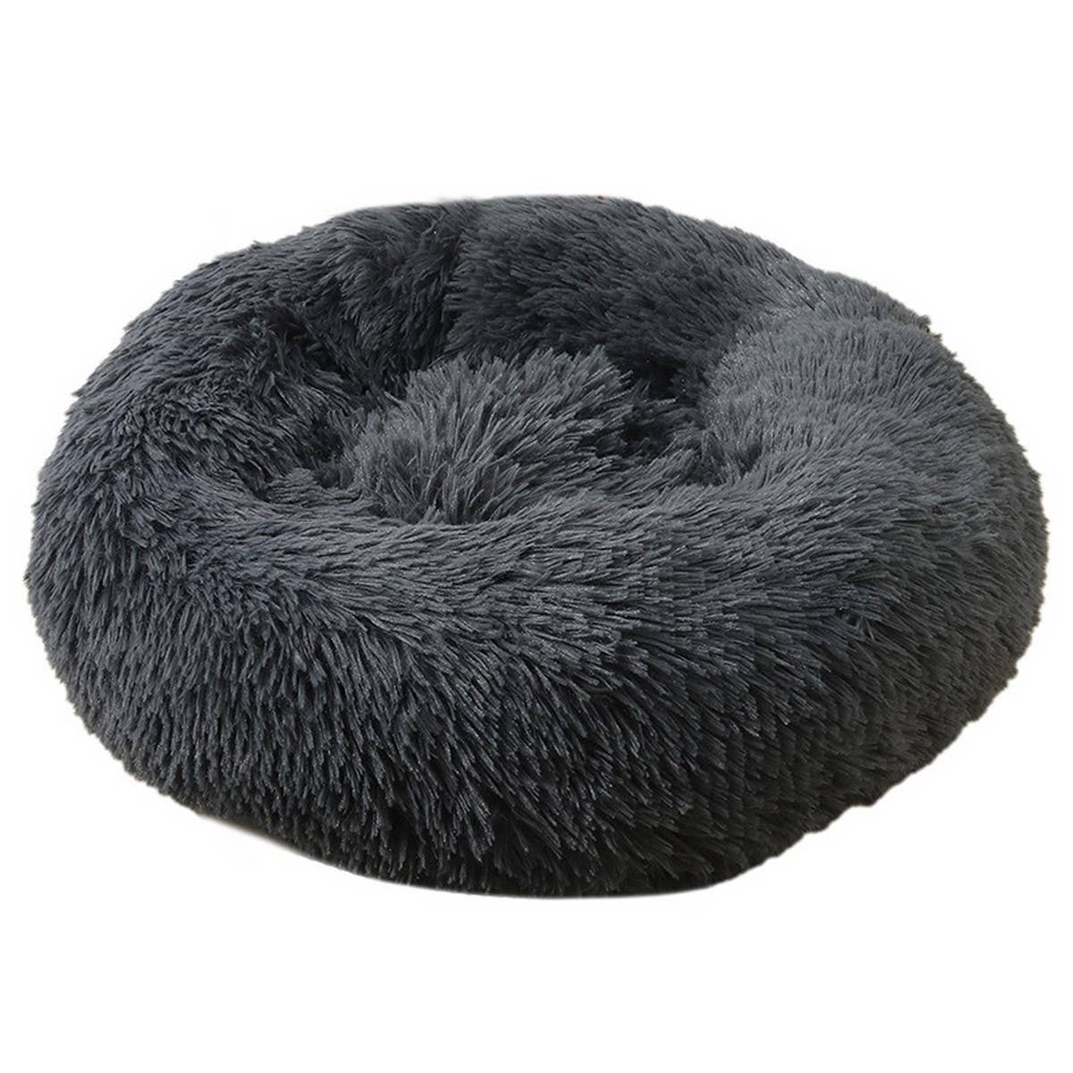 PAWPAW Fluffy Donut Pet Bed