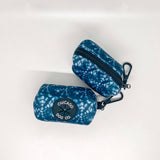 Chicago Dog Co. Denim Tie Dye Poop Bag Holder