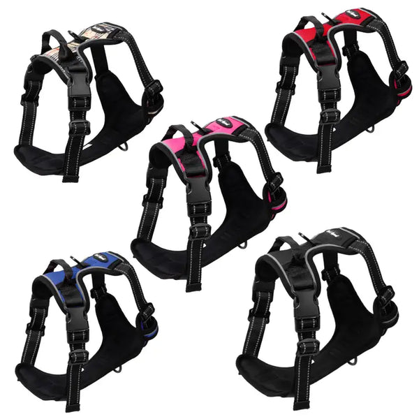 Bark Appeal Reflective Control Harness (New and Improved Design)