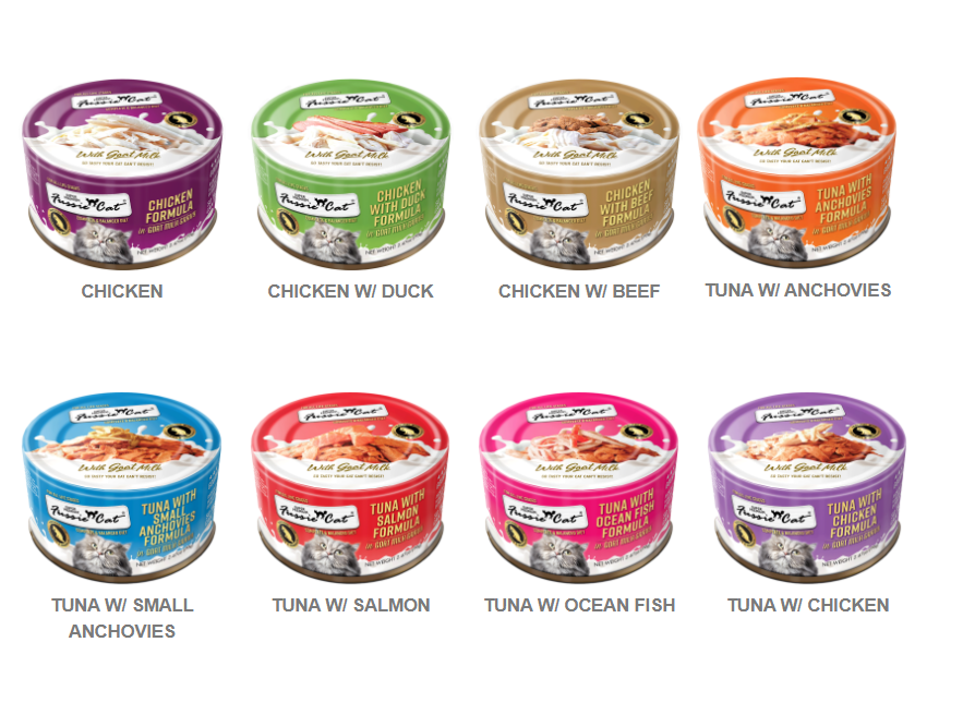 Fussie Cat Goat Milk Canned Cat Food