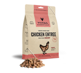 Vital Essentials Raw Freeze-Dried Crunchy Mini Nibs Entrée Chicken for Dogs