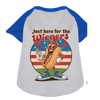 Sparky & Co Patriotic Pet Baseball Raglan T-Shirt