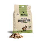Vital Essentials Cat Freeze-Dried Crunchy Mini Nibs Rabbit Cat Food