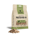 Vital Essentials Freeze-Dried Raw Protein Mix-In Mini Nibs Rabbit Topper for Dogs