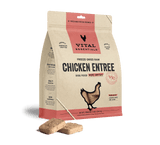 Vital Essentials Raw Freeze-Dried Mini Patties Chicken Dog Food