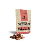 Vital Essentials Cat Freeze-Dried Chicken Hearts Cat Treats