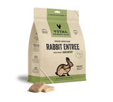 Vital Essentials Raw Freeze-Dried Mini Patties Rabbit Dog Food