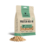 Vital Essentials Freeze-Dried Raw Protein Mix-In Mini Nibs Salmon Topper for Dogs