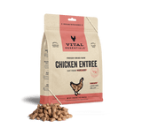 Vital Essentials Cat Freeze-Dried Crunchy Mini Nibs Chicken Cat Food