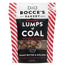 Bocce's Bakery Holiday Lumps of Coal 6oz Soft & Chewy Dog Treats