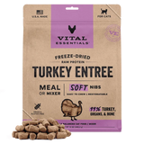 Vital Essentials Cat Freeze-Dried Soft Mini Nibs Turkey Cat Food