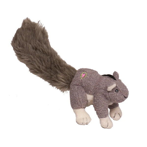 HuggleHound Feller Squirrel Plush Dog Toy