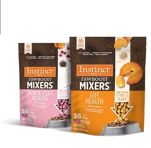 Instinct Frozen Raw Boost Mixers for Dogs