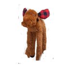 Tall Tails Holiday Moose Plush Rope Dog Toy