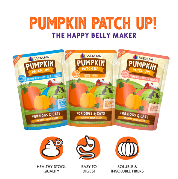 Weruva Pumpkin Patch Up Pouches for Dogs & Cats