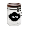 Sparky & Co Acacia Latch Lid Treat Jars
