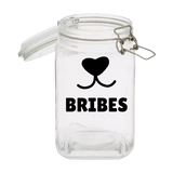 Sparky & Co Glass Latch Top Treat Jars