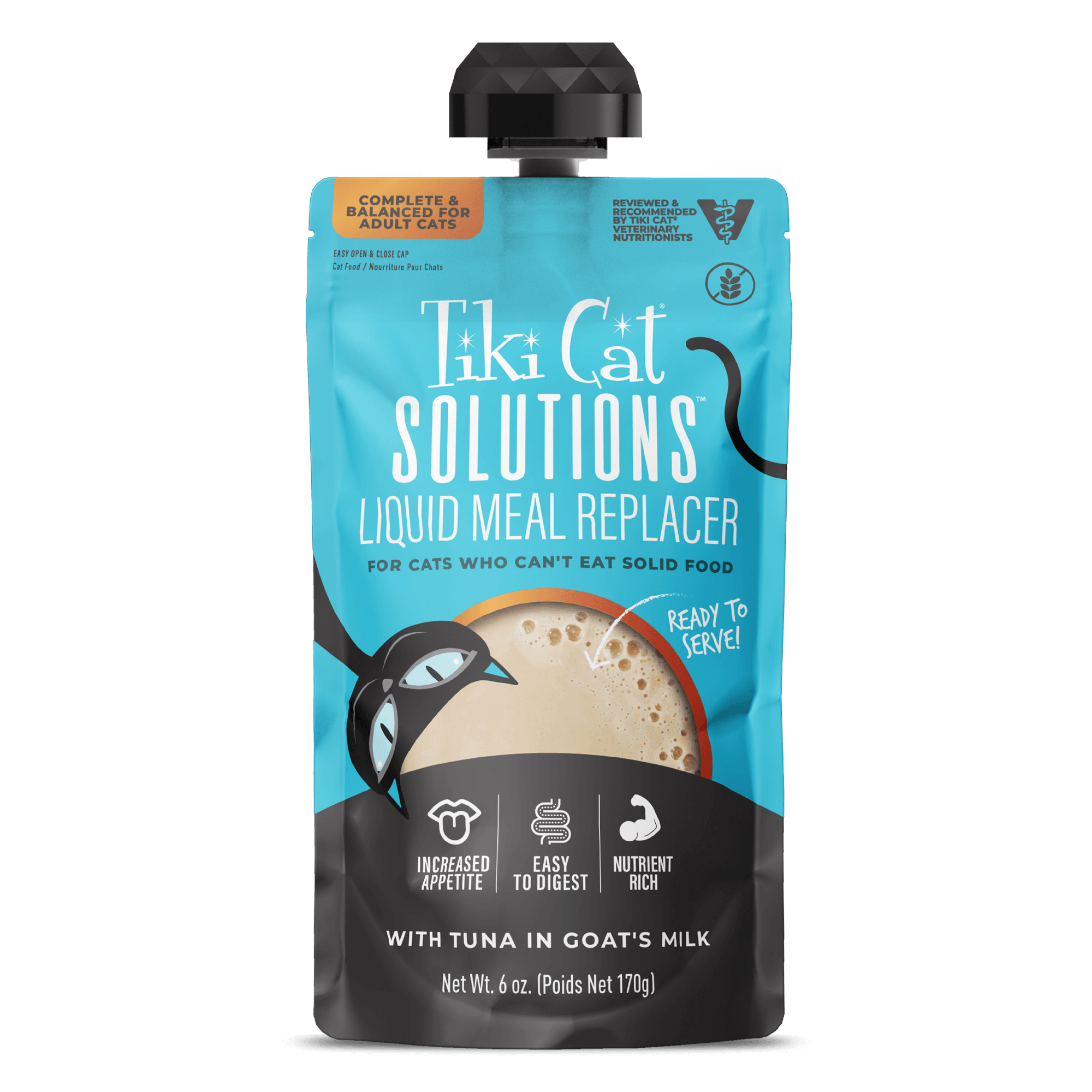 Tiki Pet Solutions Liquid Meal Replacer for Cats