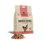 Vital Essentials Raw Freeze-Dried Crunchy Mini Nibs Entrée Chicken for Dogs