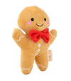 Territory Holiday Gingerbread Man Plush Dog Toy