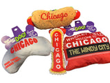 Tri-State Souvenir Novelty Chicago Plush Dog Toys