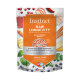 Instinct Raw Longevity Frozen Bites for Adults 4lb Dog Food