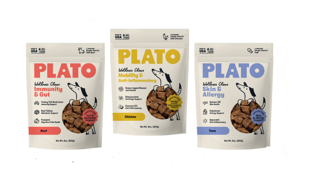 Plato Wellness Chews Dog Treats