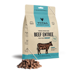 Vital Essentials Raw Freeze-Dried Crunchy Mini Nibs Beef Entree for Dogs