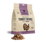 Vital Essentials Raw Freeze-Dried Crunchy Mini Nibs Turkey Entree for Dogs