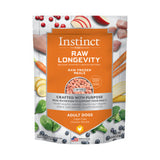 Instinct Raw Longevity Frozen Bites for Adults 4lb Dog Food