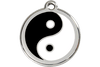 Red Dingo Enamel Pet ID Tag - 1YY - Ying Yang Small - Paw Naturals