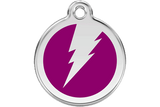 Red Dingo Enamel Pet ID Tag - 1ZF - Flash - Paw Naturals
