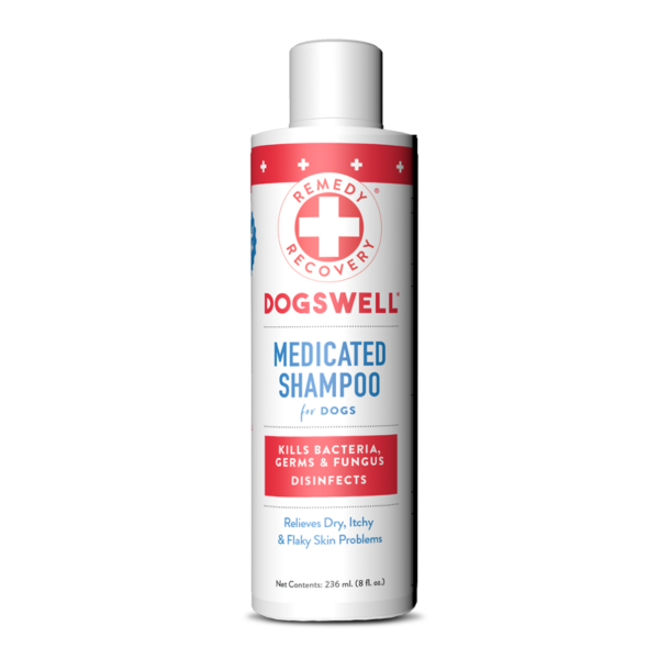 Dogswell Remedy + Recovery Medicated Shampoo for Dogs 8oz - Paw Naturals