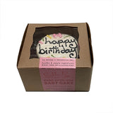 Bubba Rose Biscuit Co. Pink Birthday Baby Cake (Shelf Stable) Bakery Treat