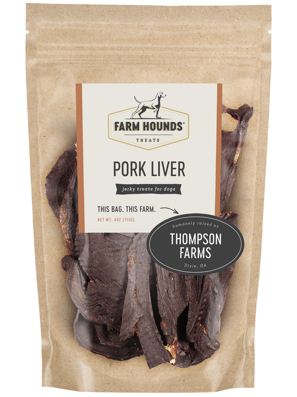 Farm Hounds Pork Liver Dog Treats