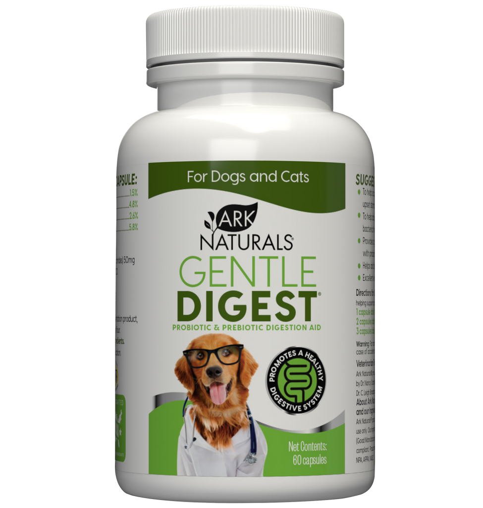 Ark Naturals Gentle Digest Capsules for Dogs & Cats 60ct - Paw Naturals