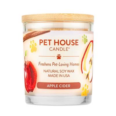 Pet House by One Fur All Autumn Seasonal Candle Apple Cider 9oz