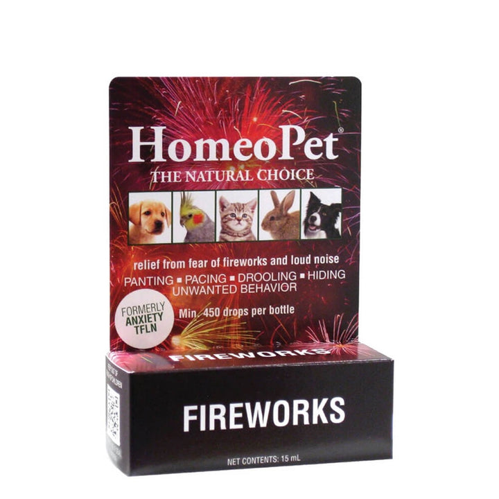 HomeoPet Fireworks Herbal Remedy for Dogs & Cats - Paw Naturals