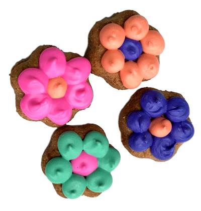 Taj Ma-Hound Bakery Mini Flower Bakery Dog Treat