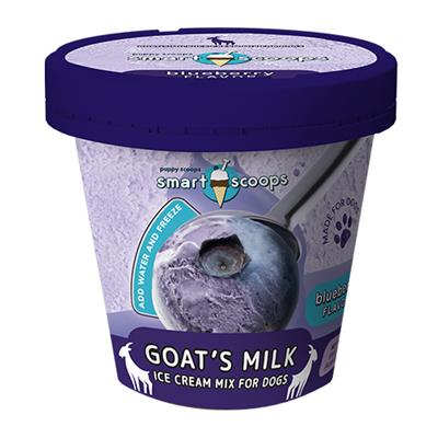 Puppy Cake Smart Scoops Goat's Milk Ice Cream Mix Blueberry - Paw Naturals