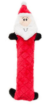 ZippyPaws Jigglerz Santa Dog Toy
