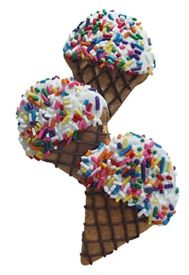 Taj Ma-Hound Bakery Ice Cream Cones Small Bakery Dog Treat